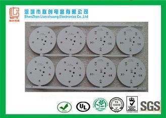 2x4 Array Aluminium based pcb white solder mask , aluminium