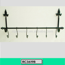Arrow Shape Wall Hanging Wrought Iron Wall Hooks