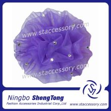 Rhinestone ribbon artificial flower for decoration