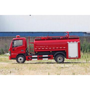 4x2 high monitor tanker fir fighting truck