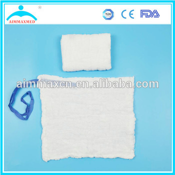 2015 new operation gauze absorbable lap pad sponge