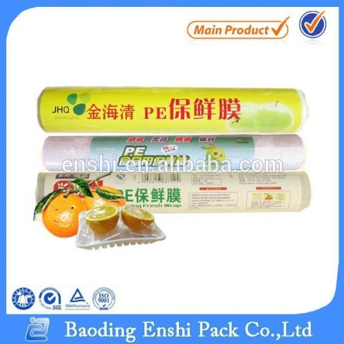 High Quality Fresh Cling Film Colorful Transparent LLDPE PE cling Film