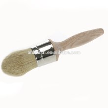 natural bristle and hog hair wax brush