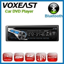 new design one din car dvd vcd cd mp3 mp4 player with USB SD slot