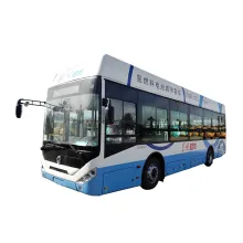24/52 Seats Electric Shuttle Bus: Green-Powered, 10m Pure Electric City Bus for Public Transportation