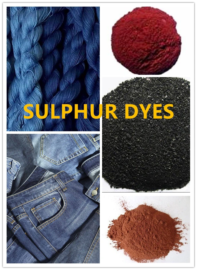 Good Quality Fabric Dye Sulphur Blue 5 (Sulphur Dark Blue 3R)