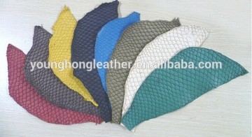 Carp fish skin leather for shoes