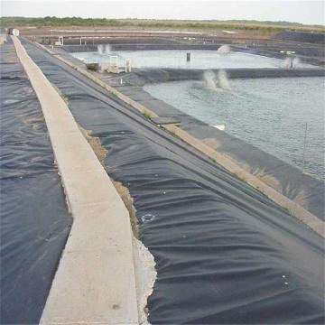 Black High Density Polyethylene geomembrane Pond Liner