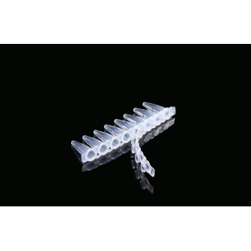 Flache Kappen für PCR-Röhrchen mit 8 Streifen