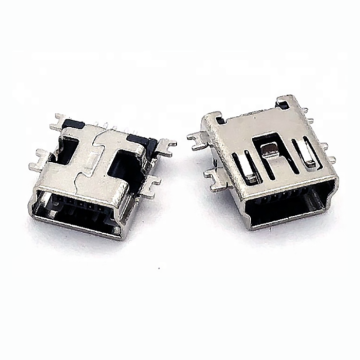 Mini USB B / F SMT 5P Ters