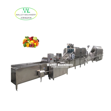 Factory Supply Washing Processing Line for Vegetables and Fruits