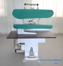 Commercial laundry clamp machine series with laundry press machine