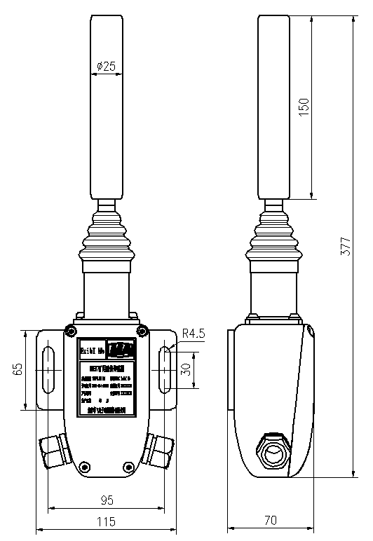 deviation sensor diagram