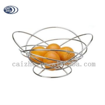 New Design Chrome Wire Fruit Basket