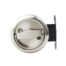 Israel Style Aluminum Alloy Door Hardware Stainless Steel Recessed Push Pull Lock