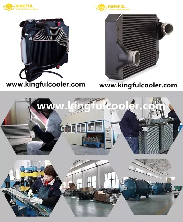 Excellent Anti-Seismic Aluminum Heat Exchanger Hydraulic Oil Cooler with Fan