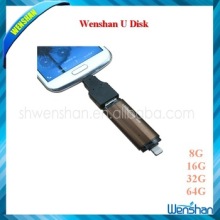 Popular otg USB flash disk for iphone with aluminium alloy cases