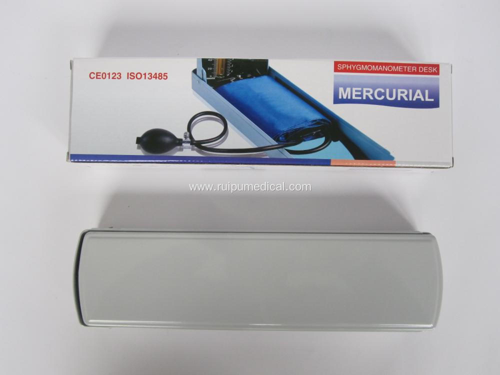 Good Price Medical Desk Type Mercury Sphygmomanometer