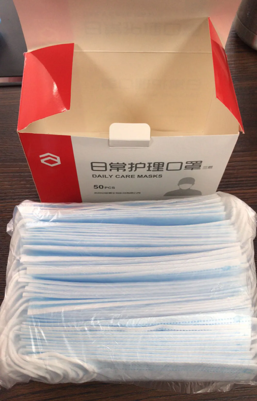High Quality Non Woven Disposable 3 Ply Ear Loop Dust Anti Face Mask