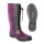 Lady fashion européen caoutchouc lace bottes de pluie