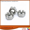 DIN937 Hex Thin Slotted Castle Nuts