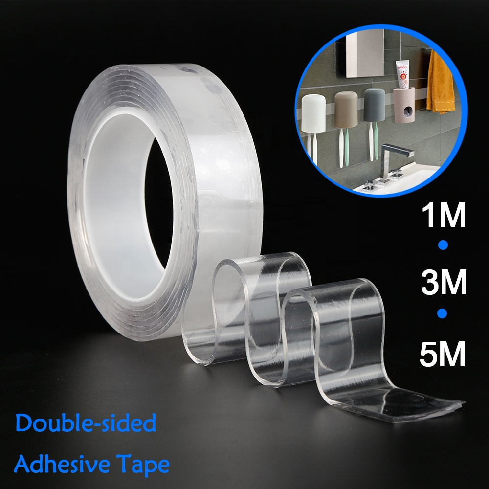 Acrylic Transparent Removable Traceless Nano Stick Adhesive Tape