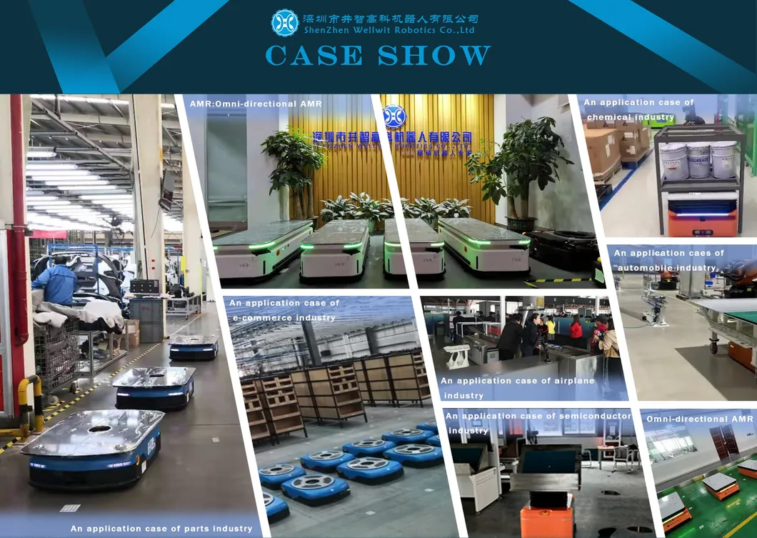 Automatic Material Handling AGV Forklift Robot for Large Load Goods