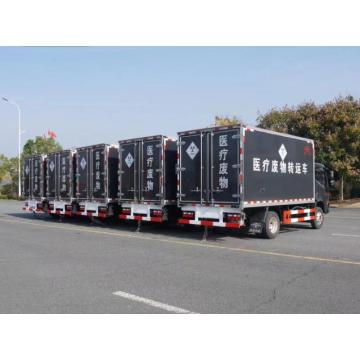 Dongfeng 4x2 Camión de refrigerador de carne mini camión congelado