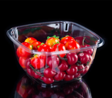 Trays for displaying fruits for fruit shops