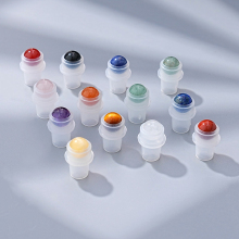 Custom Mix Gemstone Roller Ball Bottle for Essential Oil