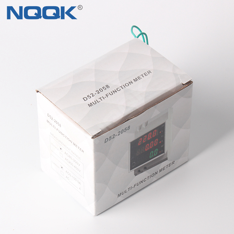 D52-2058 DIN Rail Multi-Function Digital Meter