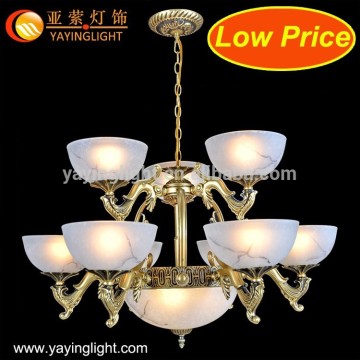 Continental imitation copper chandelier, Luxury Villas staircase chandelier,penthouse living room chandelier