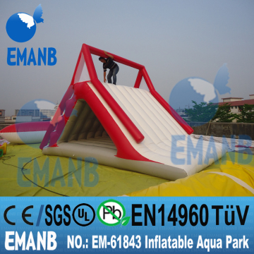 EM-61674 floating inflatable water slides large water floats for adults,big water floats for lakes,