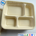 100% biodegradable thermoplastic high-quality PLA lunch box