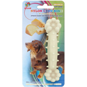 Percell 4,5 &quot;Nylon Dog Chew Bone cheese doft