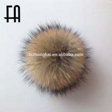 Factory direct high quality raccoon fur ball pompon