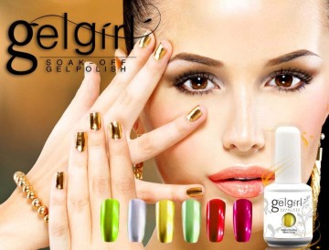 UV LED Gel Polish Metallic Gel Nail Polish gel polish,colored uv gel polish
