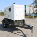 diesel generator set with trailer