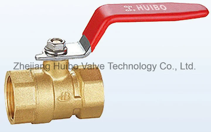 Female Thread Steel Long Handle Brass Ball Valve