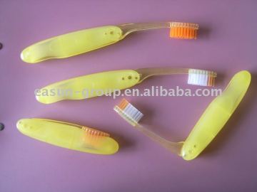 Adult travel foldable tooth brush