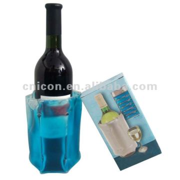 Gel Ice Pack Bottle Cooler/reusable