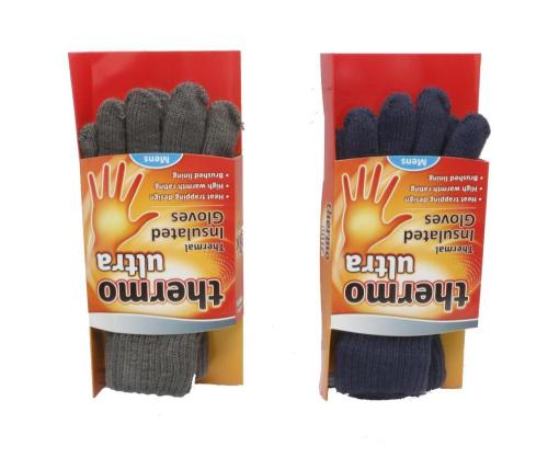 Guantes de aislamiento térmico negro/gris