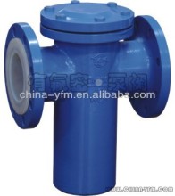 ANSI PTFE lined Basket type strainer