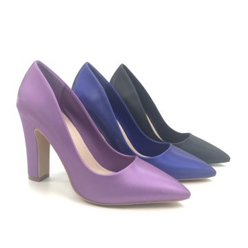 Women High Heels Closed Pointed Toe Pumps