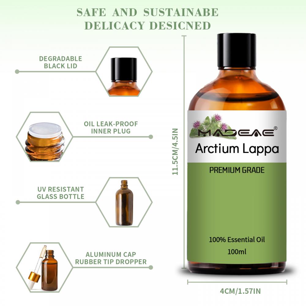 High Quality Pure Arctium Lappa Oil Extract Root Powder