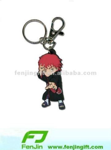 promotion rubber pvc keychain