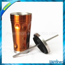 Wenshan full polished wholesale straw mug