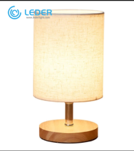 LEDER Table lamp with lampshade