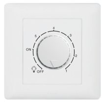 Hot wall light dimmer switch