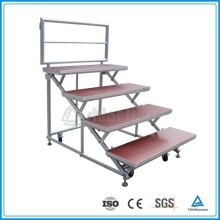 safety flexible movable orchestra stage choir riser platform